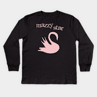 Mazzy Star Retro Kids Long Sleeve T-Shirt